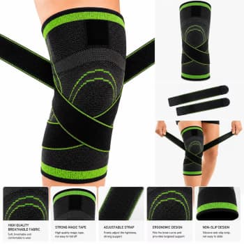 Knee Support Brace Knee Brace Knee Support Running Knee Brace Gym Knee Support Knee Protector Knee Joint Support for Sports Training
