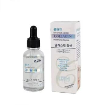 XQM Collagen Moisturizing Serum with Deep Hydration & Skin Firming Formula 30ml – Anti Aging, Brightening & Smooth Skin Care Essence