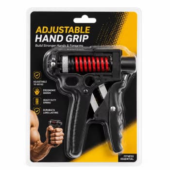 Hand Grip Strengthener with Resistance Counter for Grip Strength Training, Forearm Exerciser, Finger Strengthener & Wrist Workout